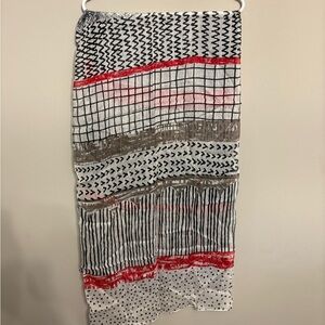 Lightweight Patterned Women's Scarf